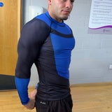 Black & Blue Mark Compression Shirt