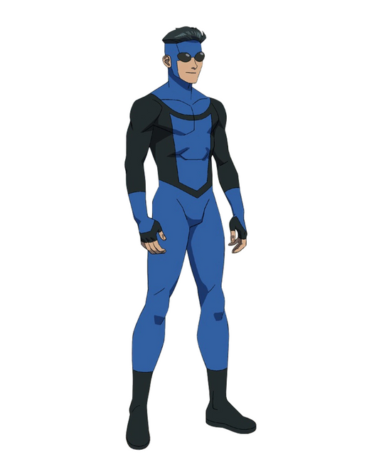 Black & Blue Mark Compression Shirt