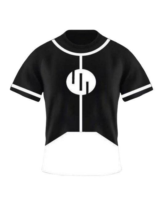 Black & White Conquest Compression Shirt
