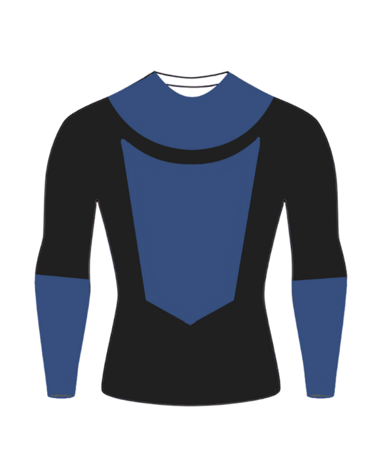 Black & Blue Mark Compression Shirt
